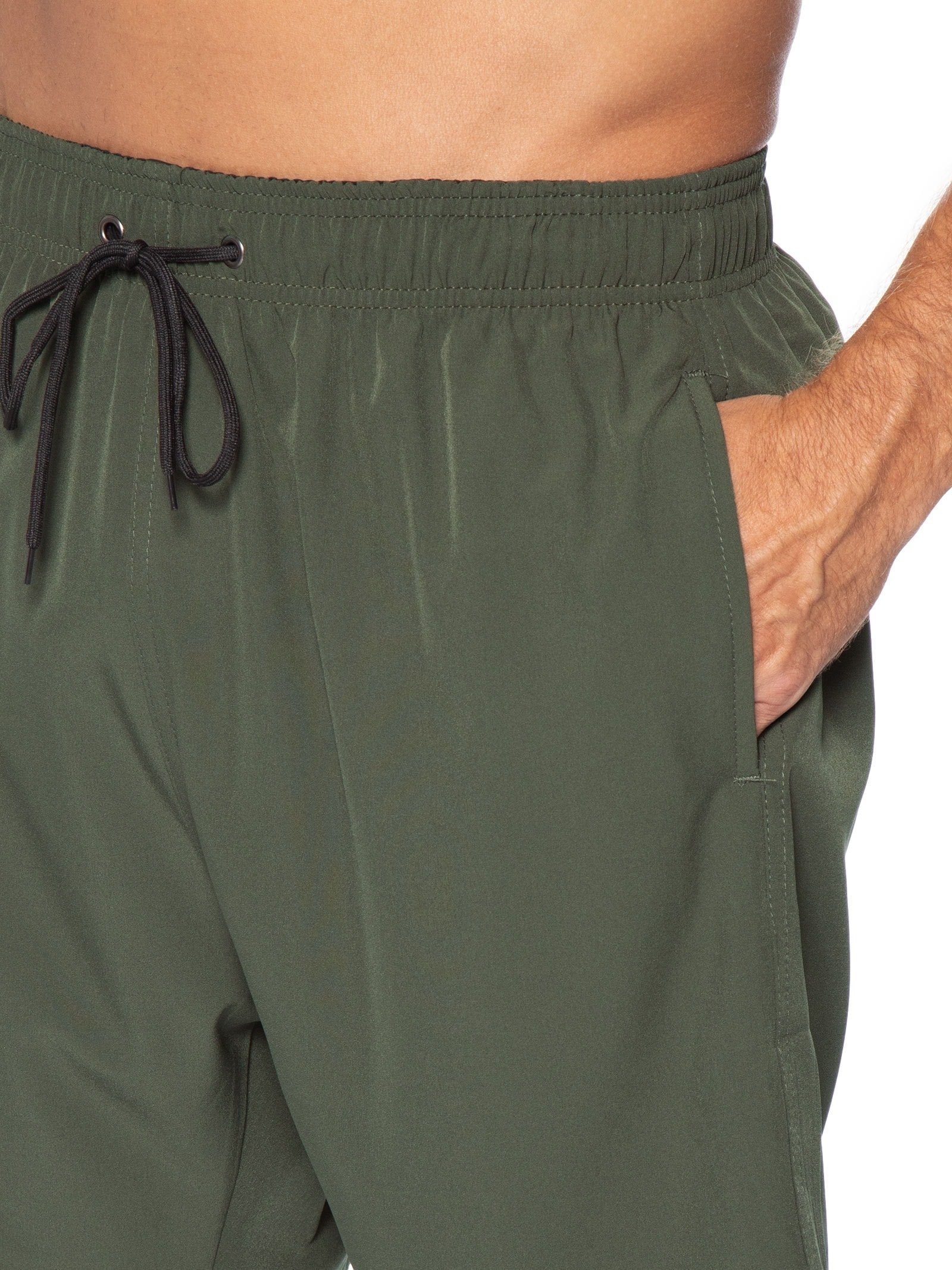 Short Masculino Beachwear Color Verde Basiq Men