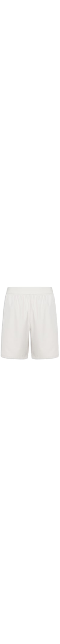 Short Masculino Beachwear Com Detalhe Lateral Color - Off White