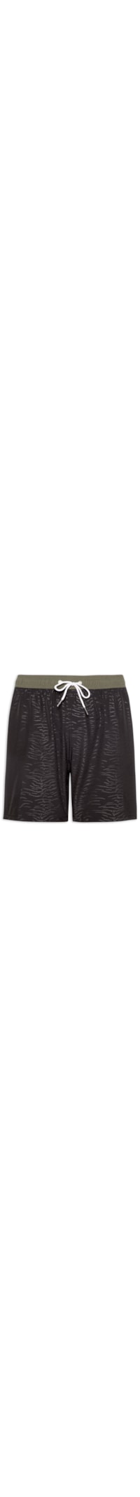 Short Masculino Beachwear Cós Color - Preto