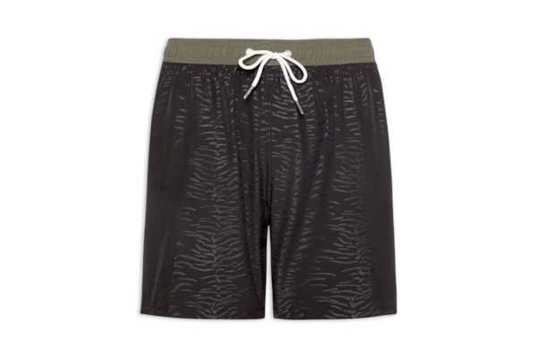 Short Masculino Beachwear Cós Color - Preto