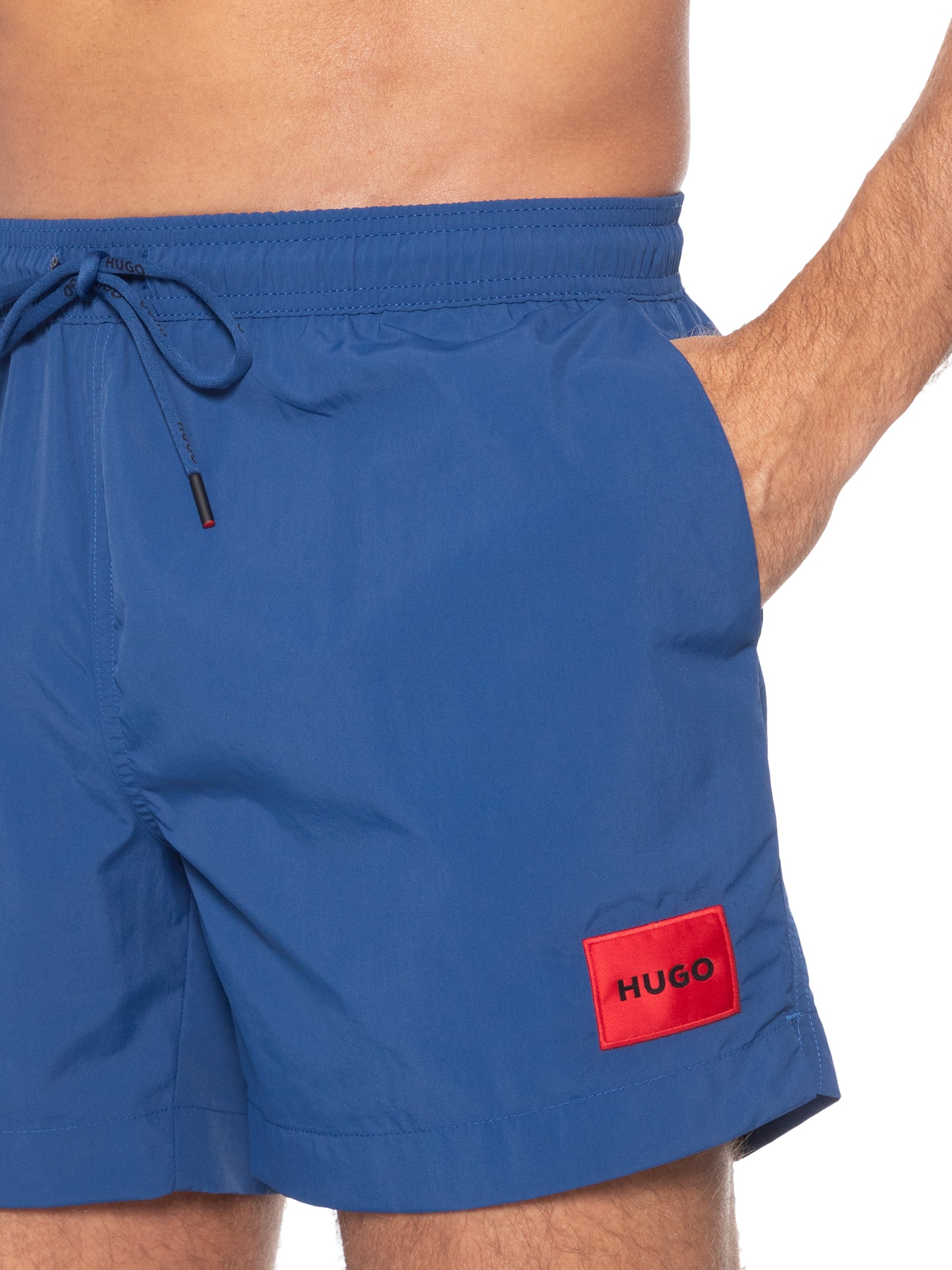 Short Masculino Beachwear Dominica Azul Hugo