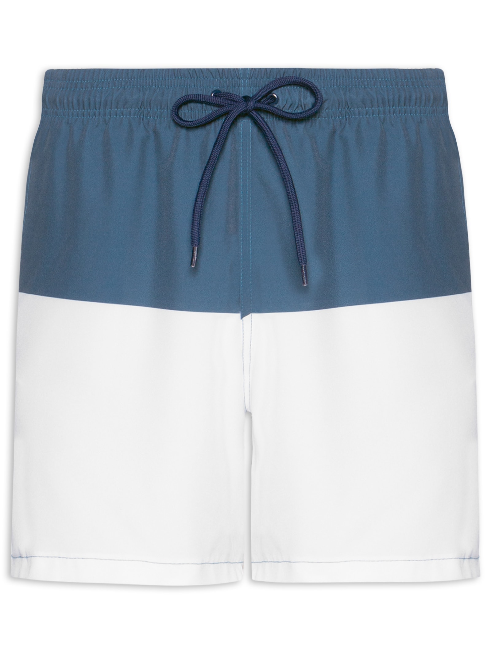 Short Masculino Beachwear Duas Cores Azul Basiq Men