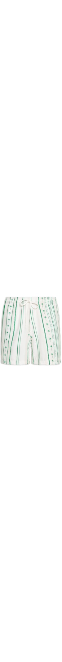 Short Masculino Beachwear Estampa Coqueiro - Verde - Basiq Men