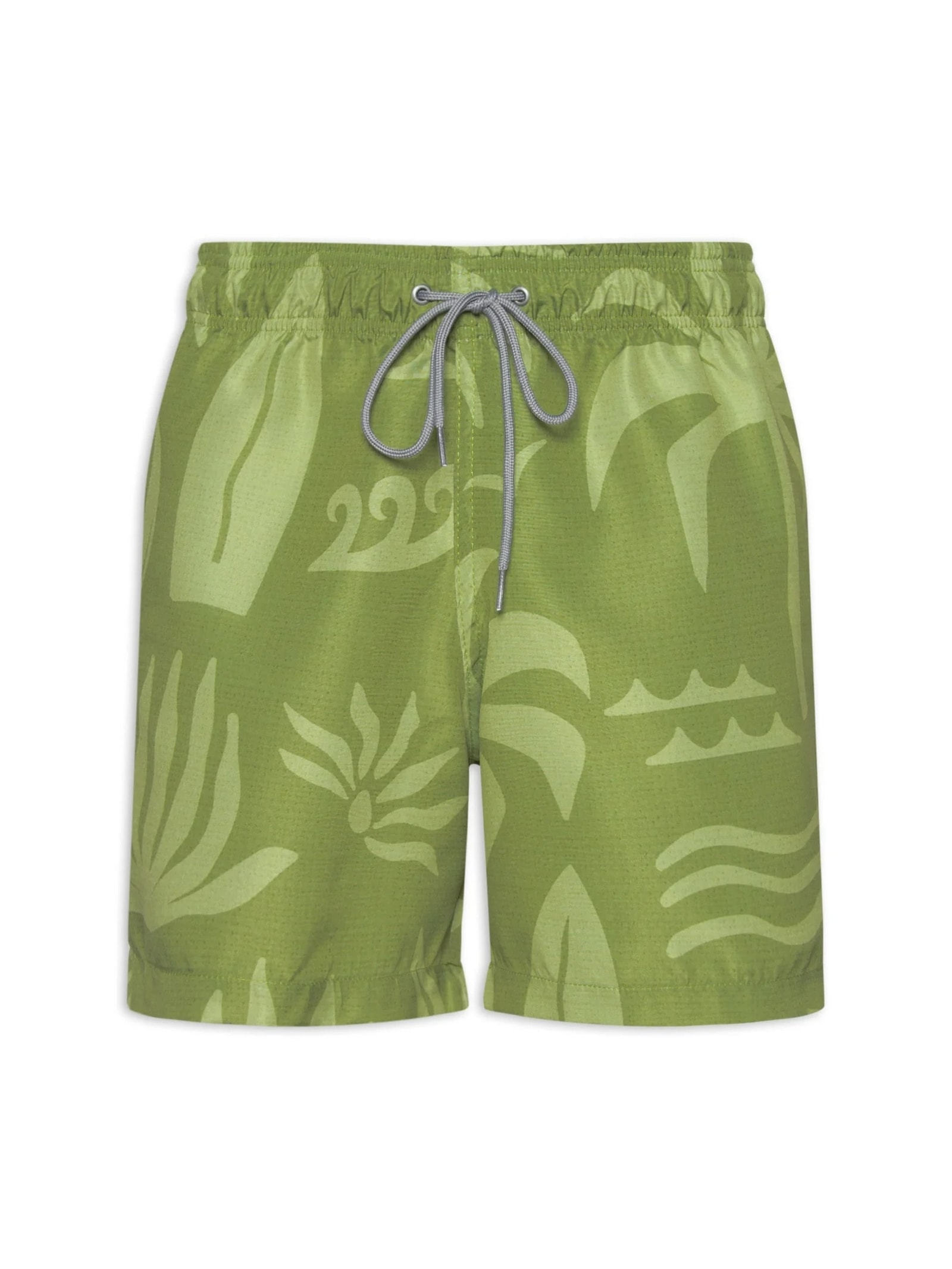 Short Masculino Beachwear Estampa Praia Verde '2 Essential