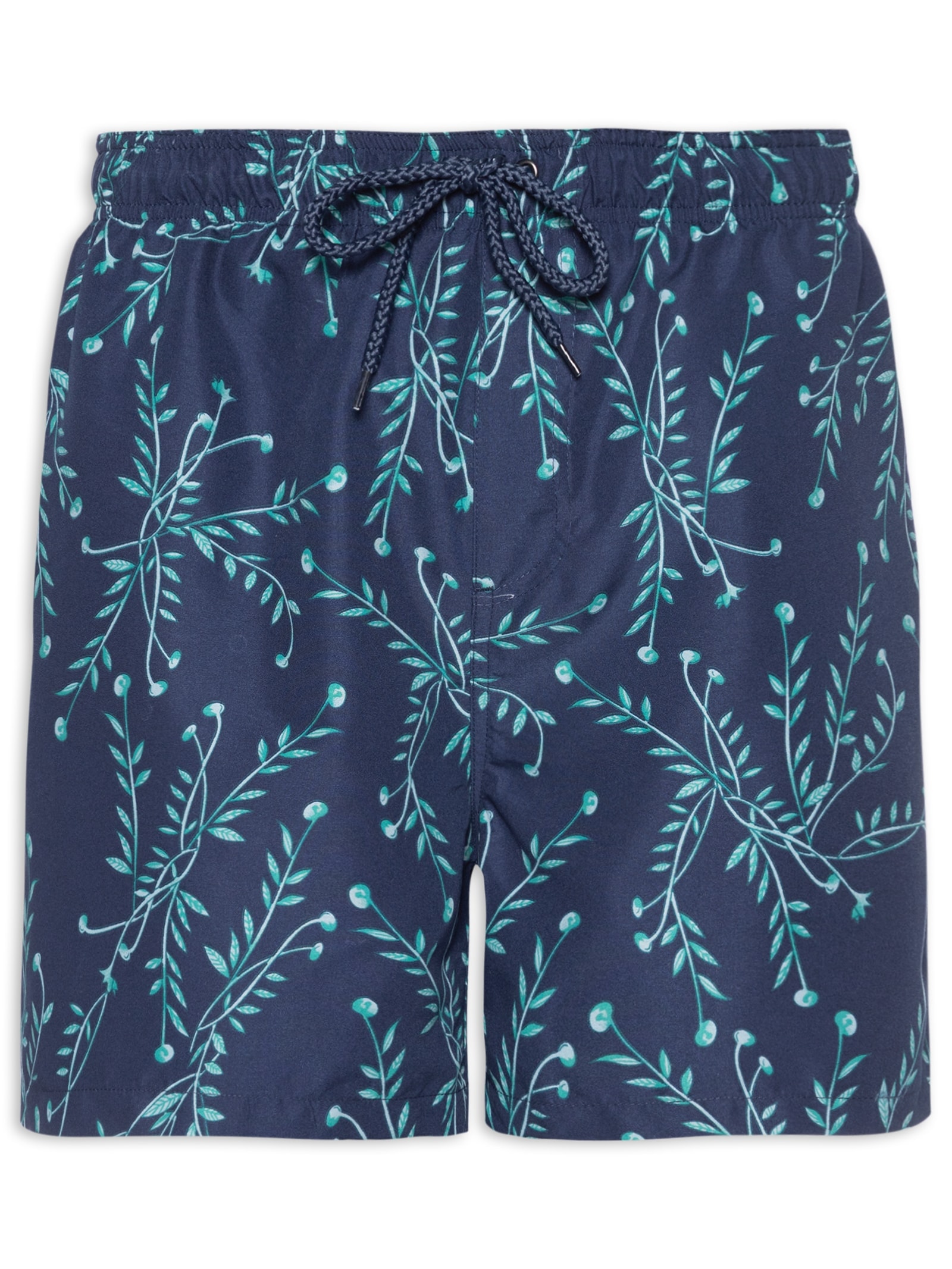 Short Masculino Beachwear Estampado Azul '2 Essential