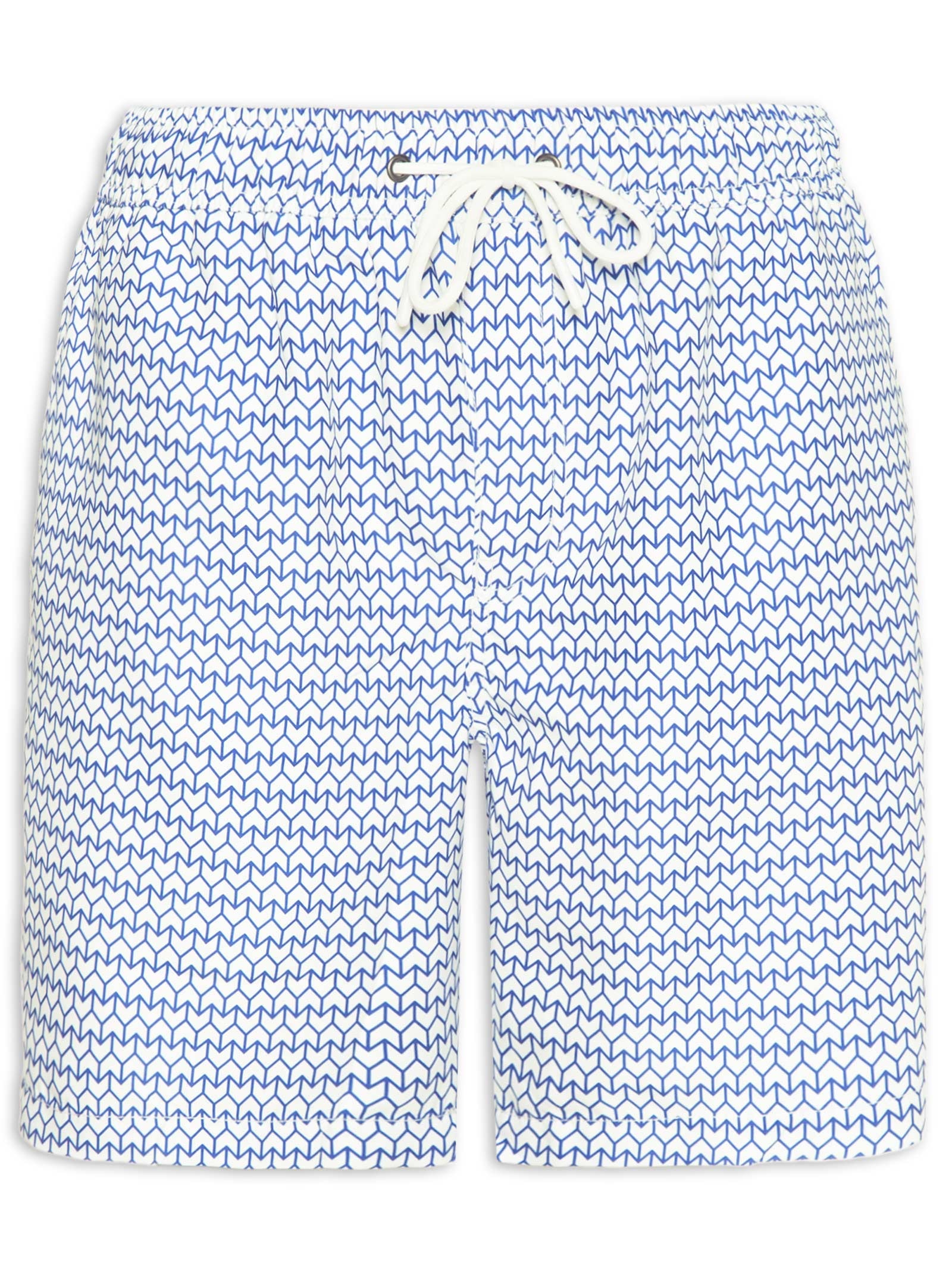 Short Masculino Beachwear Estampado Azul '2 Essential