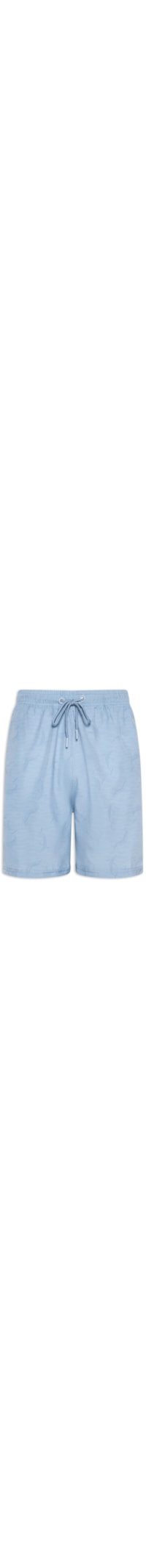 Short Masculino Beachwear Estampado - Azul