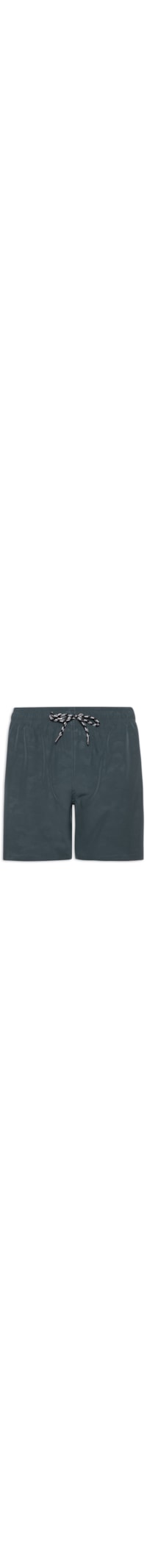 Short Masculino Beachwear Estampado - Cinza