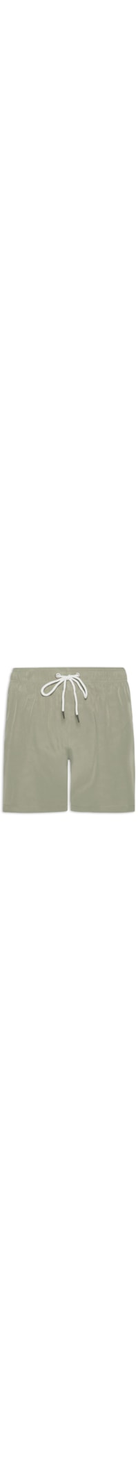 Short Masculino Beachwear Estampado - Verde