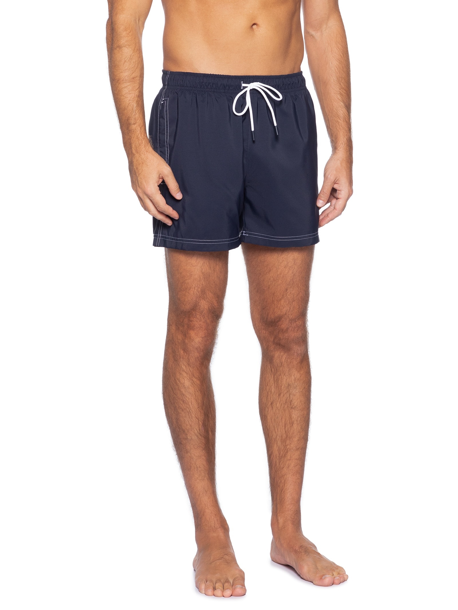 Short Masculino Beachwear Fully Lined Max Azul Hugo