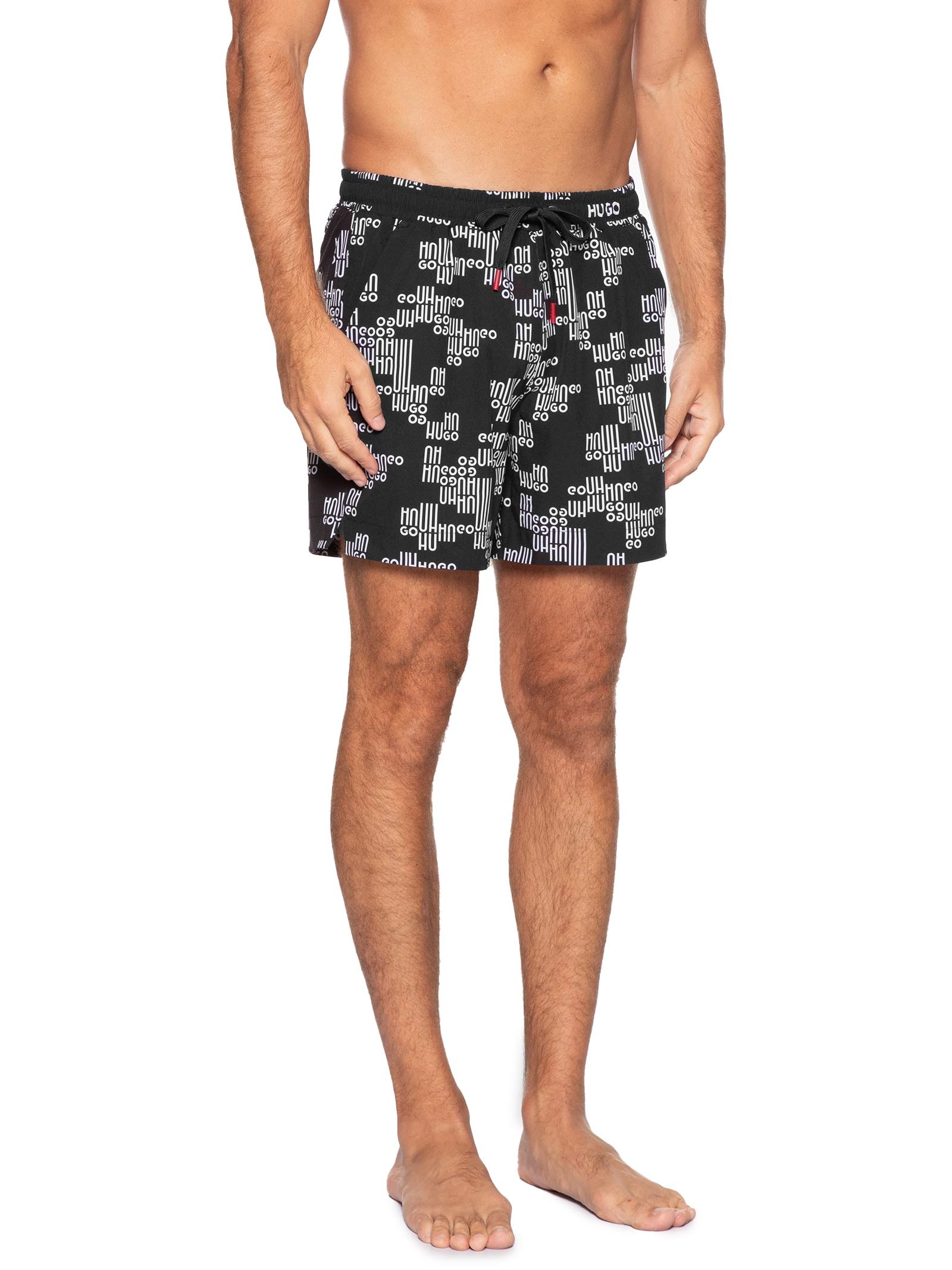 Short Masculino Beachwear Hvar Preto Hugo