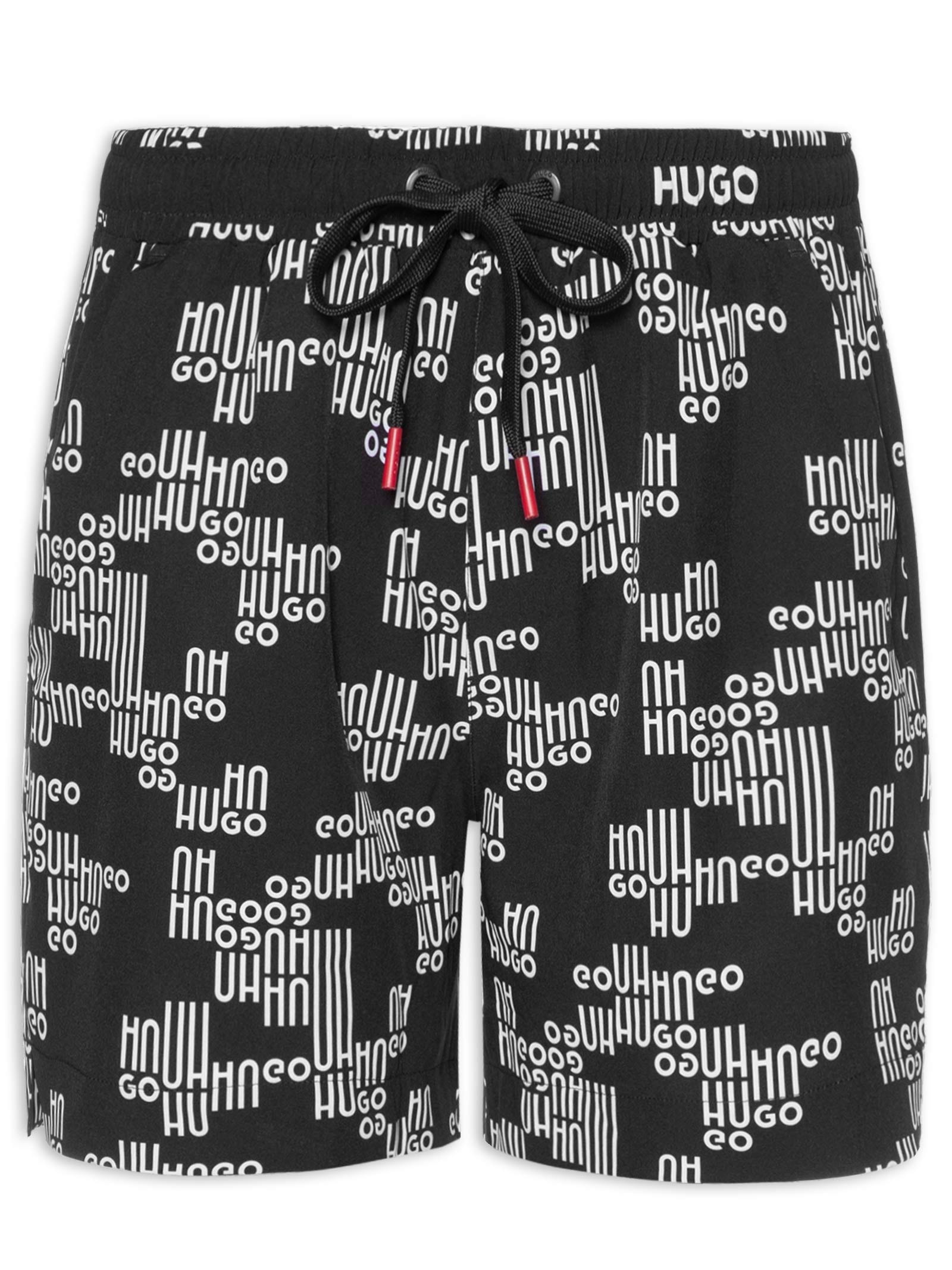 Short Masculino Beachwear Hvar Preto Hugo