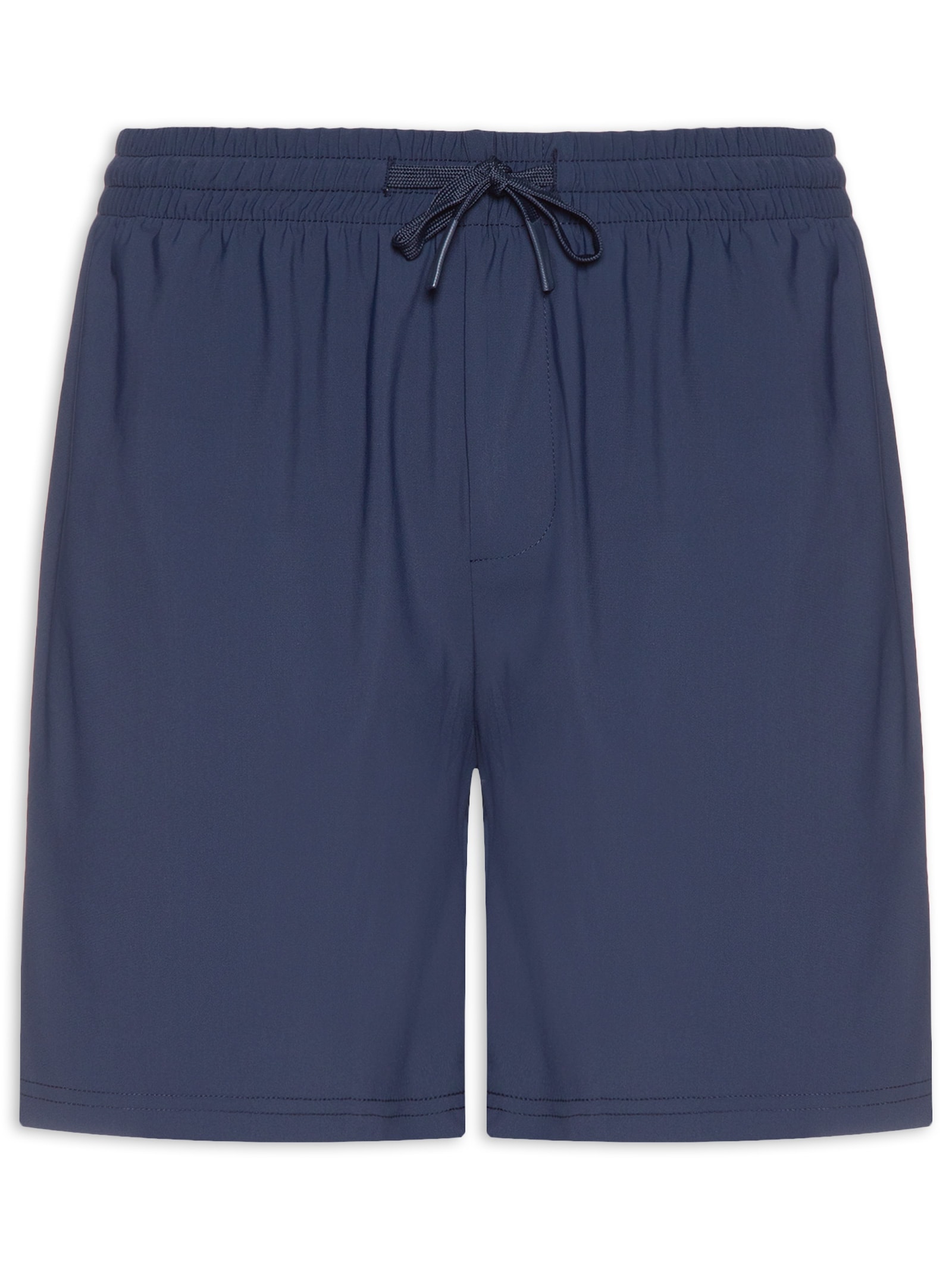 Short Masculino Beachwear Liso Azul '2 Essential