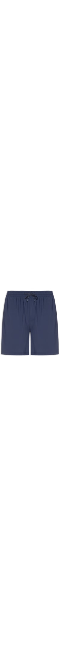 Short Masculino Beachwear Liso - Azul