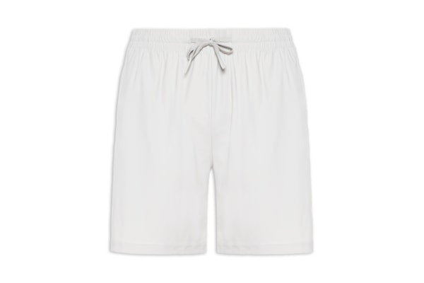 Short Masculino Beachwear Liso - Cinza