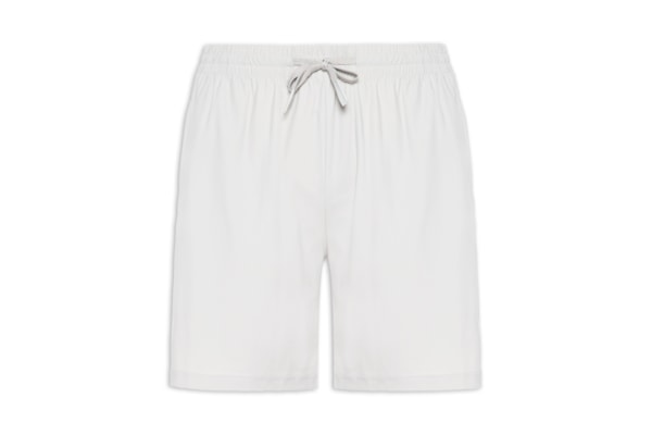 Short Masculino Beachwear Liso - Cinza