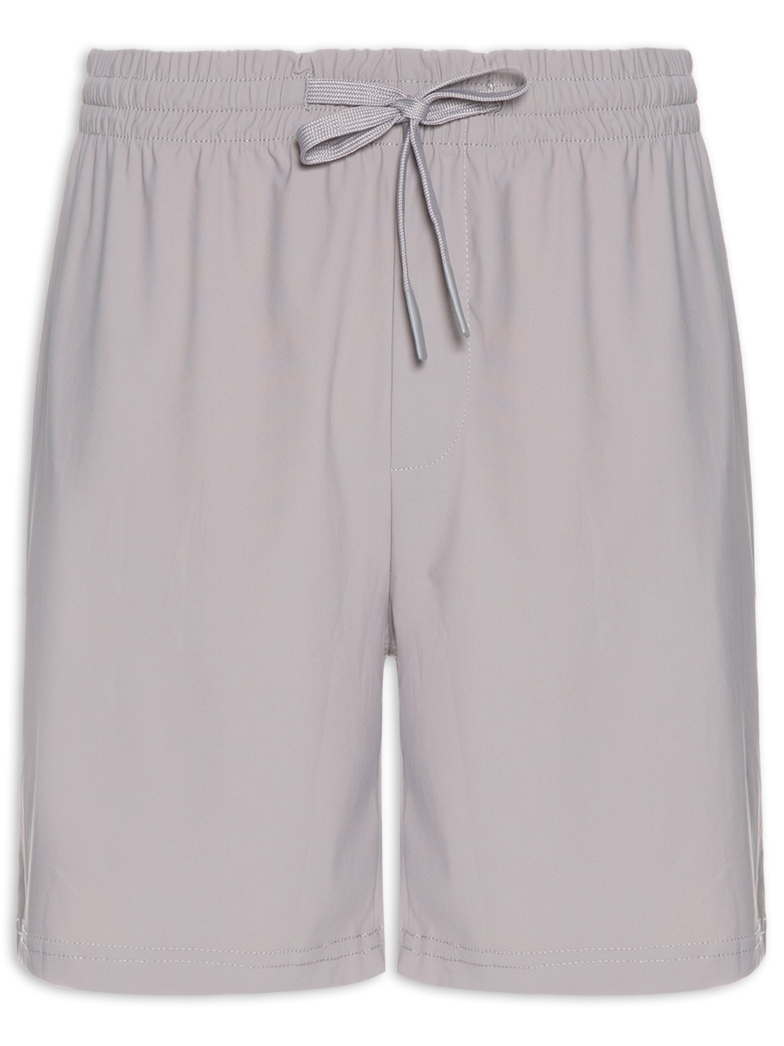Short Masculino Beachwear Liso Cinza '2 Essential