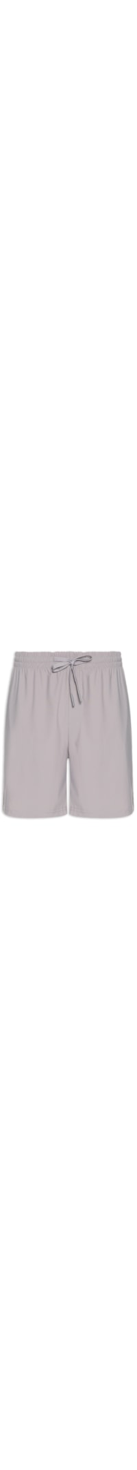 Short Masculino Beachwear Liso - Cinza