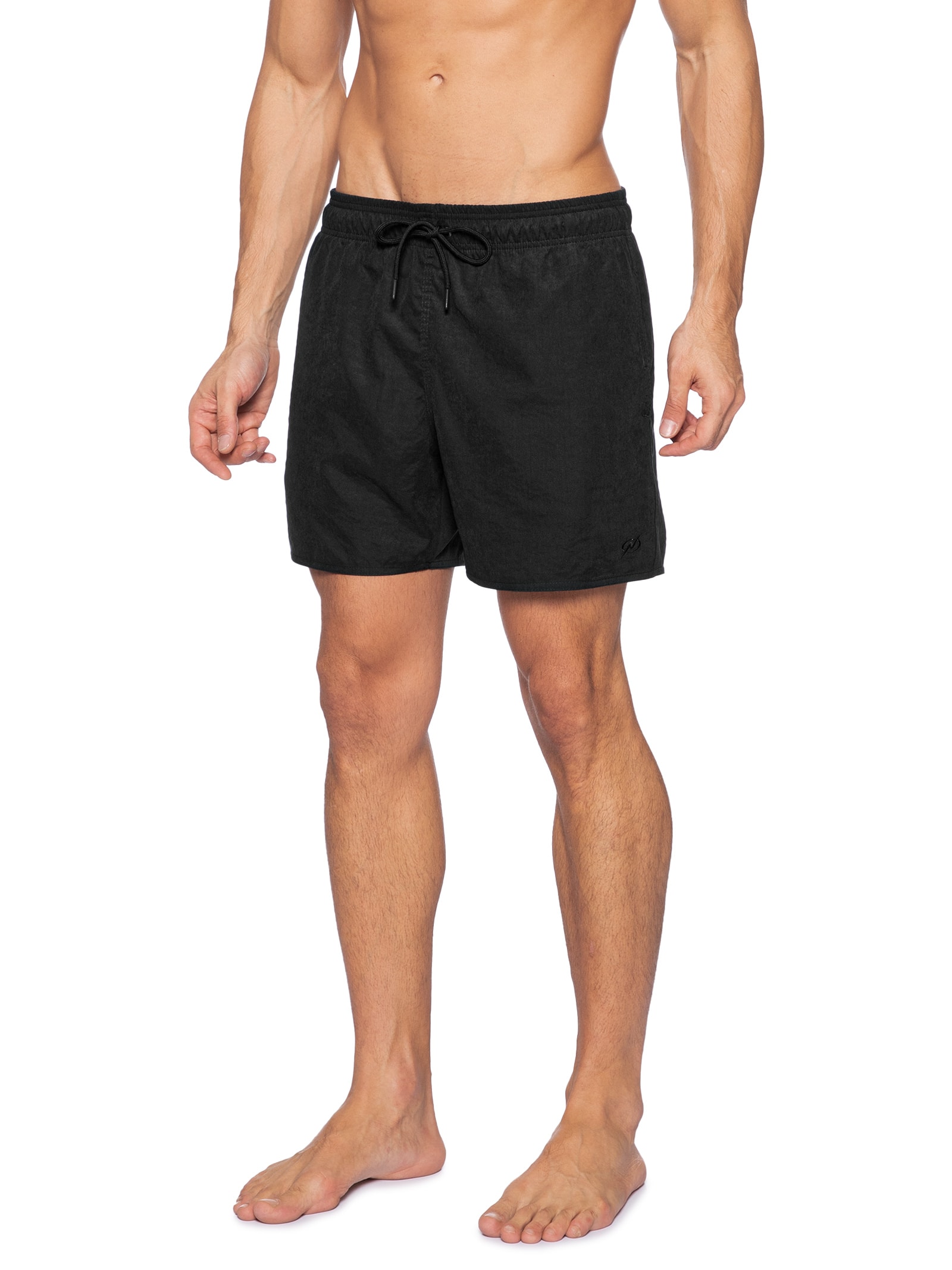 Short Masculino Beachwear Maré Blue Days Preto Blueman
