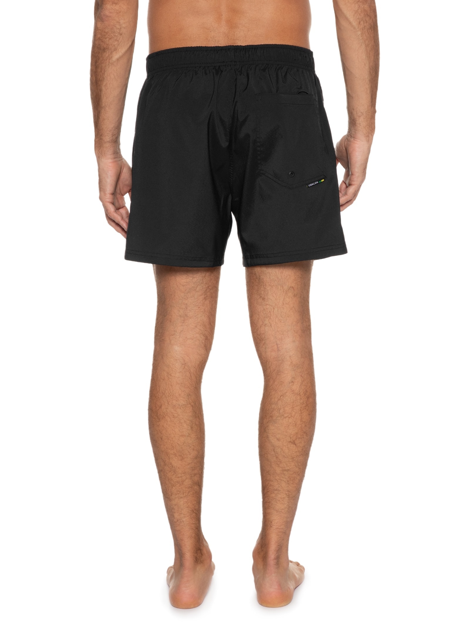 Short Masculino Beachwear New Aquaone Flex Preto Osklen