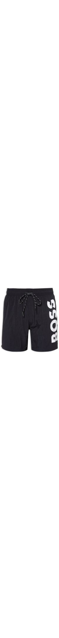 Short Masculino Beachwear Octopus - Preto