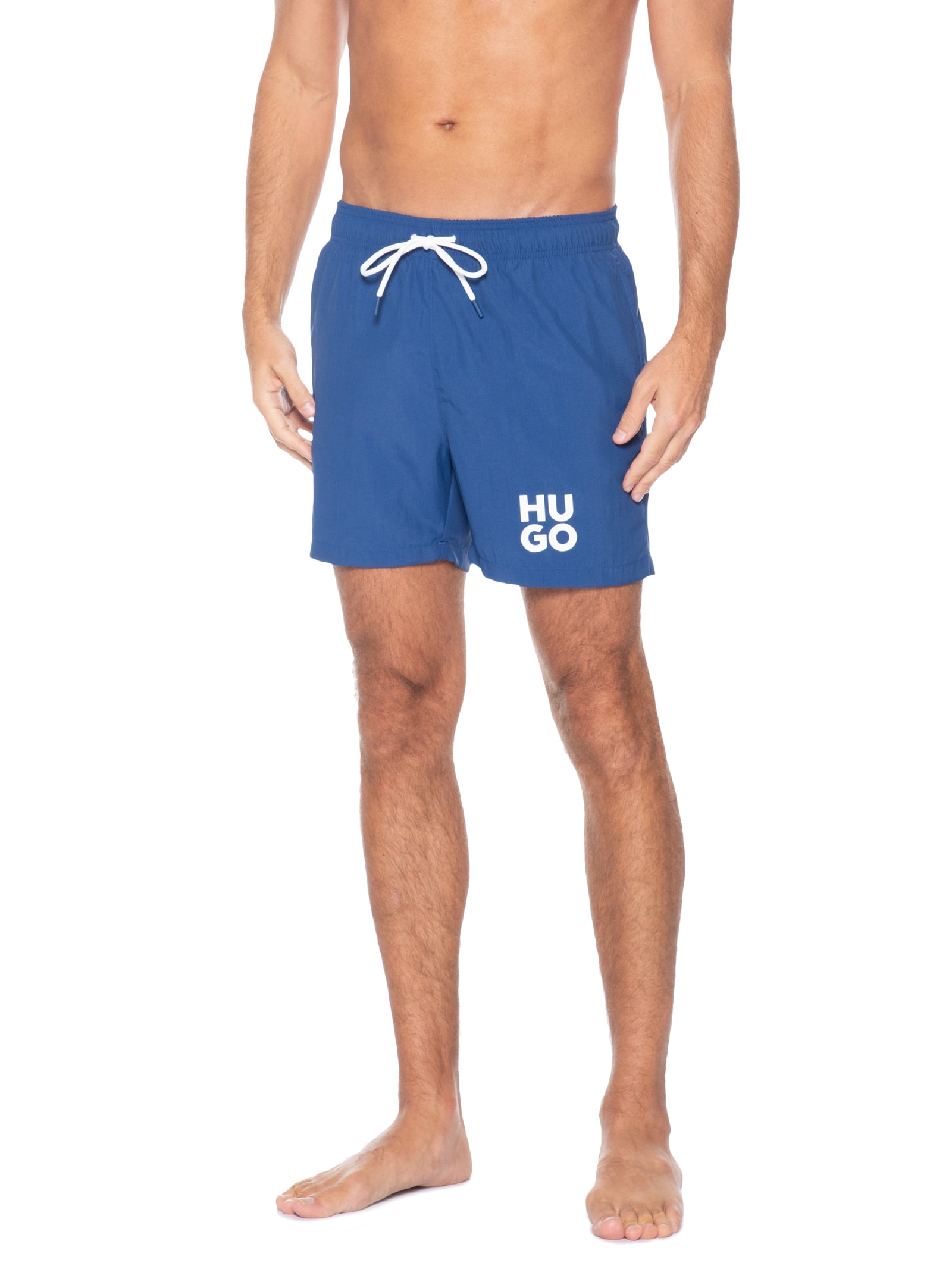Short Masculino Beachwear Paolo Azul Hugo