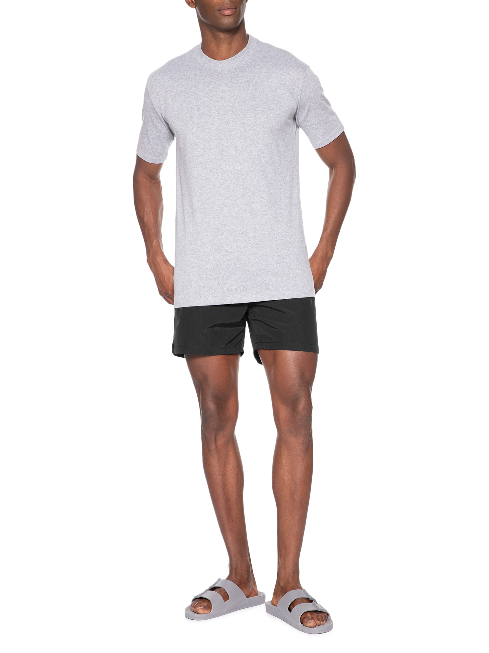 Short Masculino Beachwear Preto Basiq Men