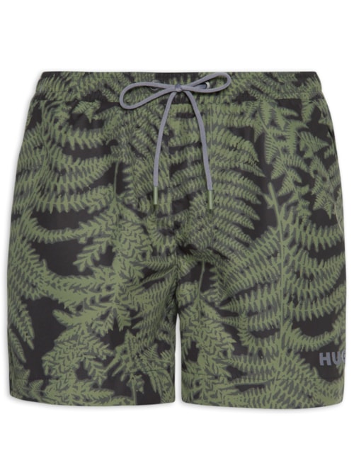 Short Masculino Beachwear Quick-Dry All-Over Calala – Verde