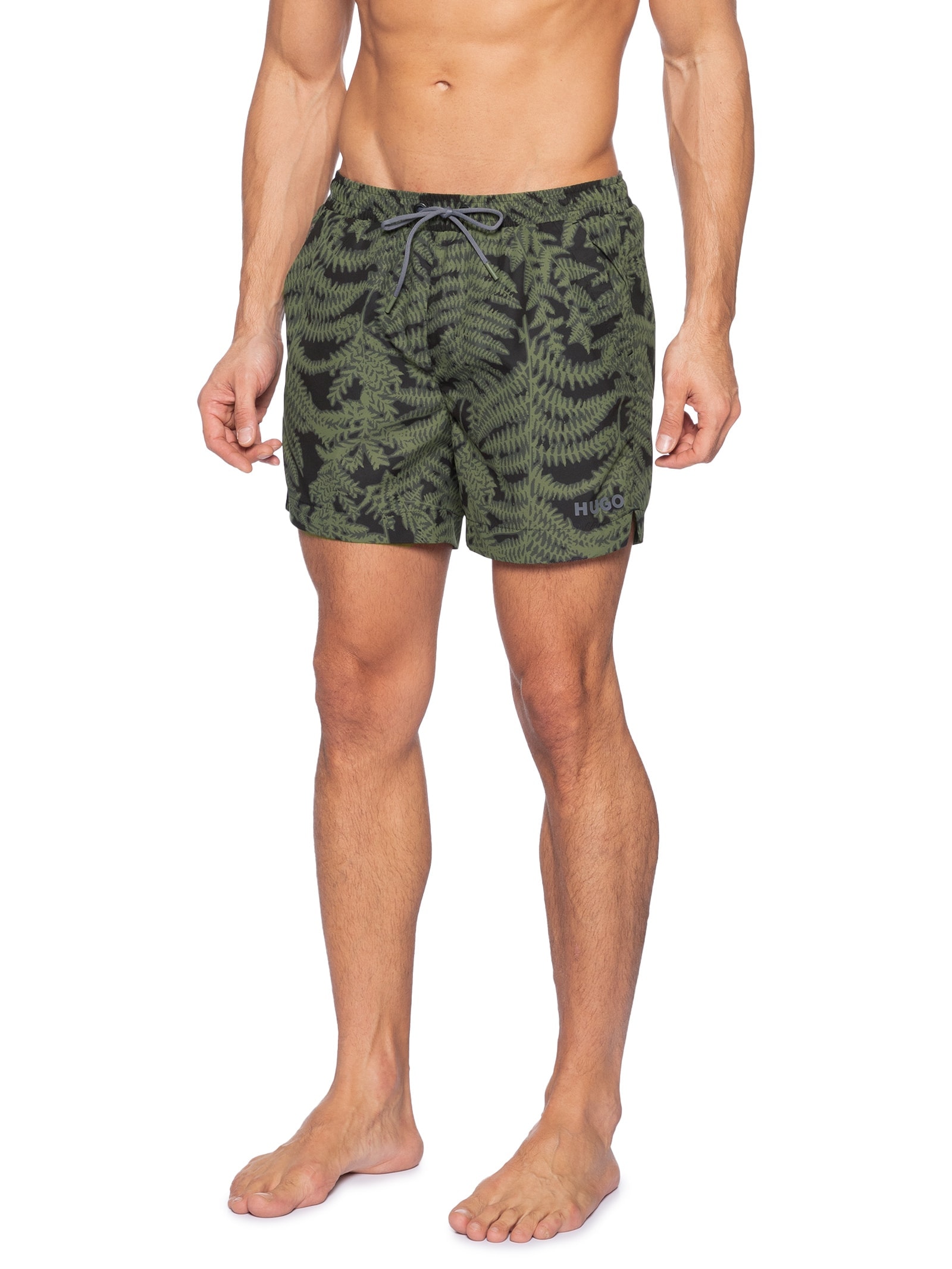 Short Masculino Beachwear Quick-Dry All-Over Calala Verde Hugo