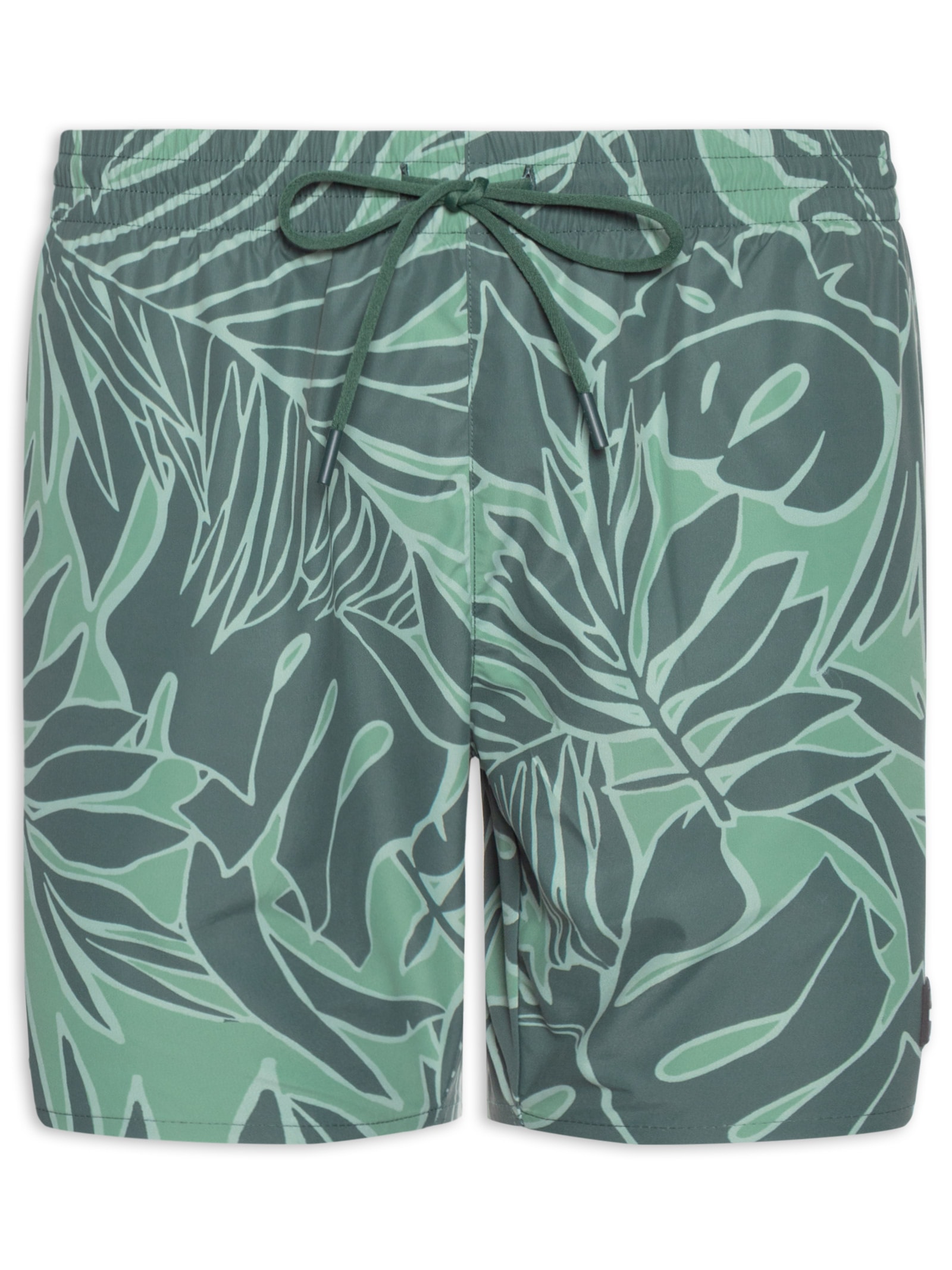 Short Masculino Beachwear Quick-Dry Piranha Verde Boss