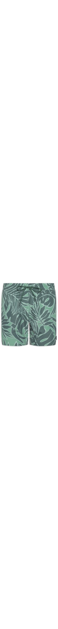 Short Masculino Beachwear Quick-Dry Piranha - Verde