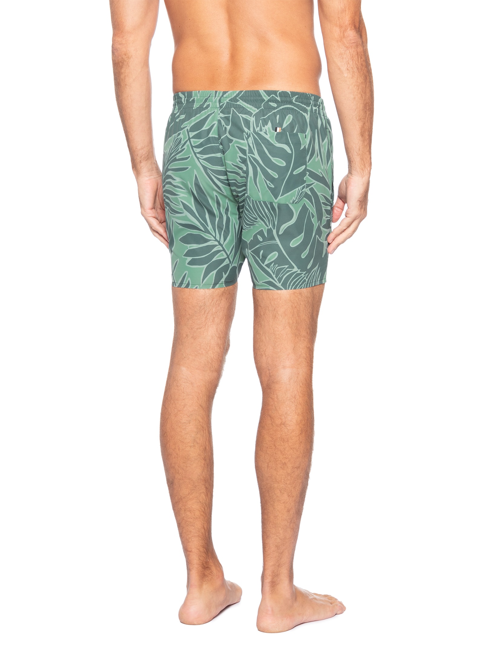 Short Masculino Beachwear Quick-Dry Piranha Verde Boss