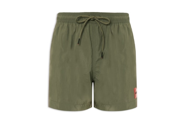 Short Masculino Beachwear Quick-Dry Recycled Domin – Verde