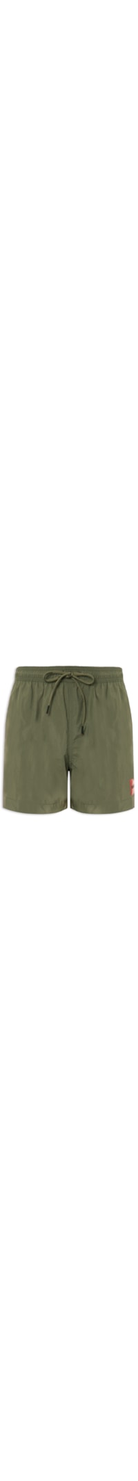 Short Masculino Beachwear Quick-Dry Recycled Domin – Verde