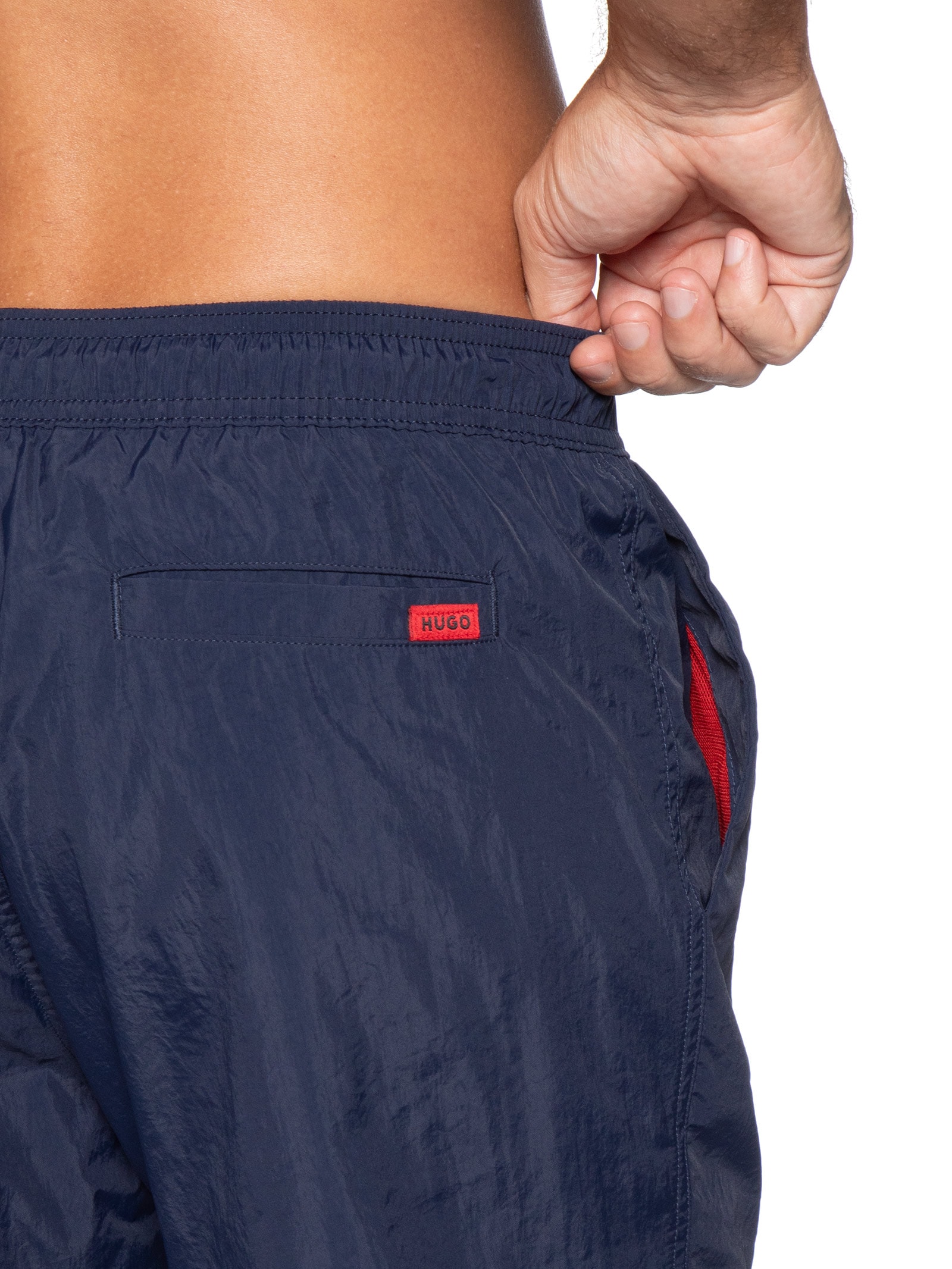 Short Masculino Beachwear Quick-Dry Recycled Dominica Azul Hugo