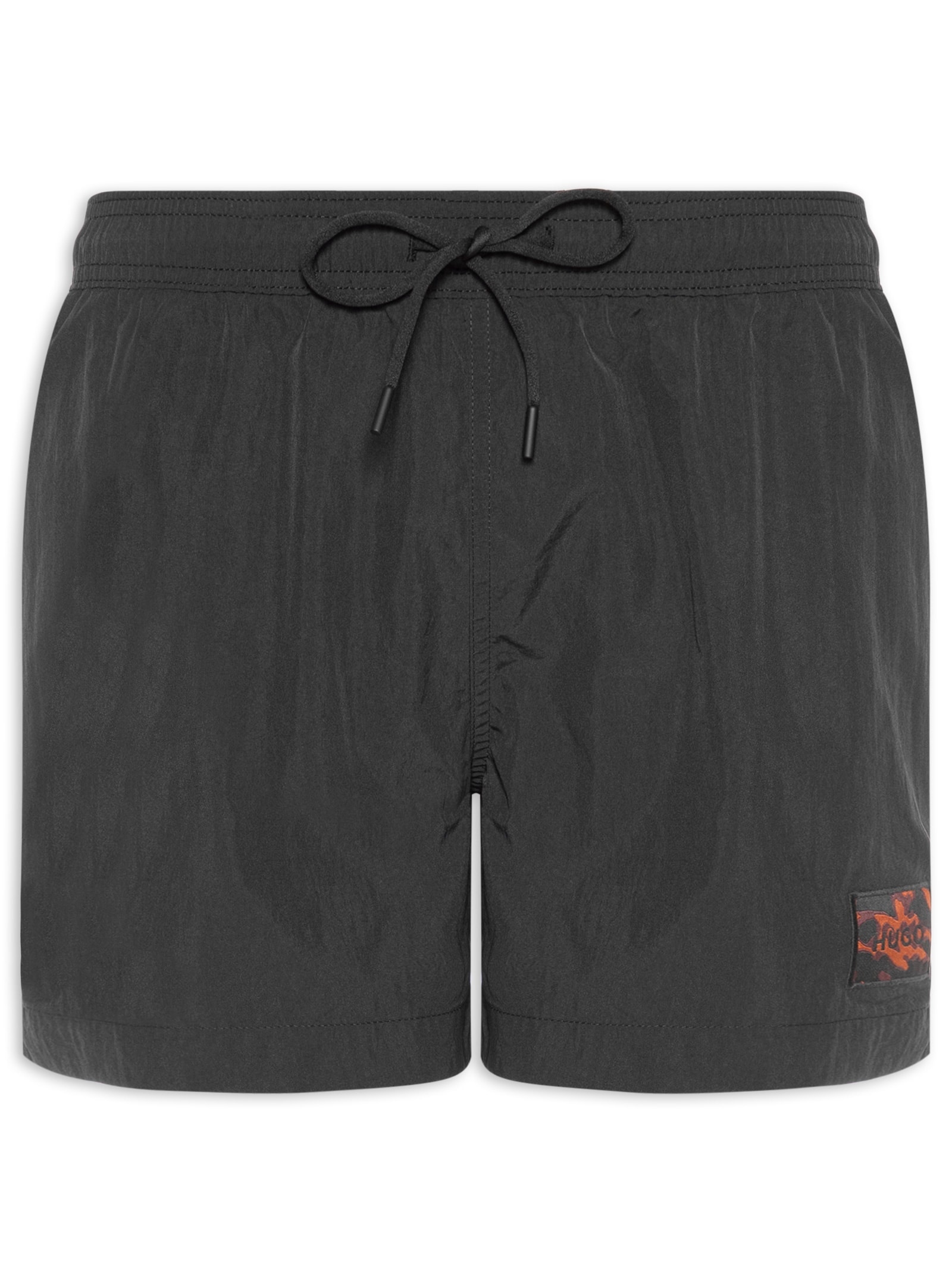 Short Masculino Beachwear Quick-Dry Recycled Dominica Preto Hugo