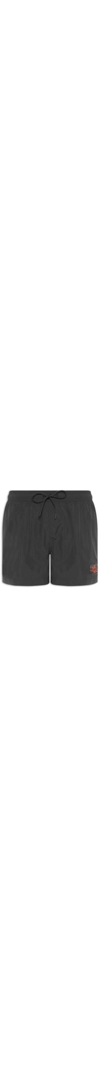 Short Masculino Beachwear Quick-Dry Recycled Dominica - Preto