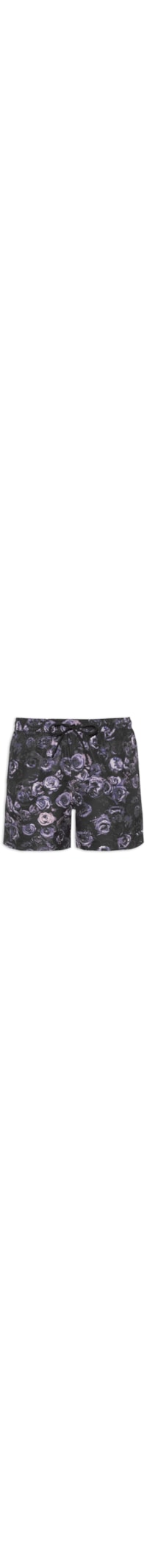 Short Masculino Beachwear Roze - Preto
