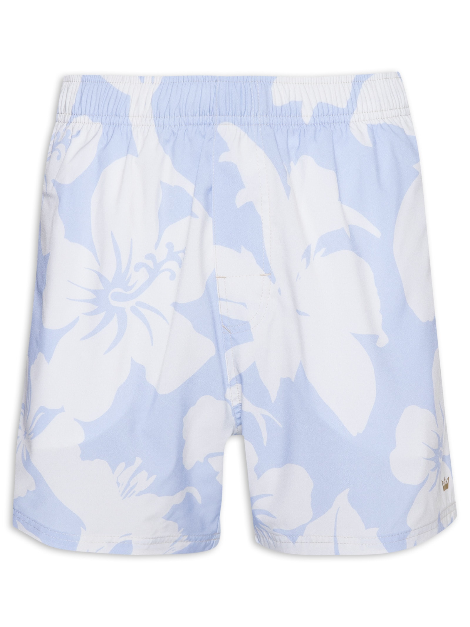 Short Masculino Beachwear Shade Hibisco Azul Osklen