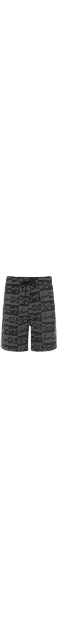 Short Masculino Beachwear Signature - Preto