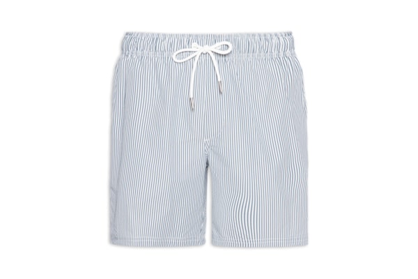 Short Masculino Beachwear Stretch Swim - Azul