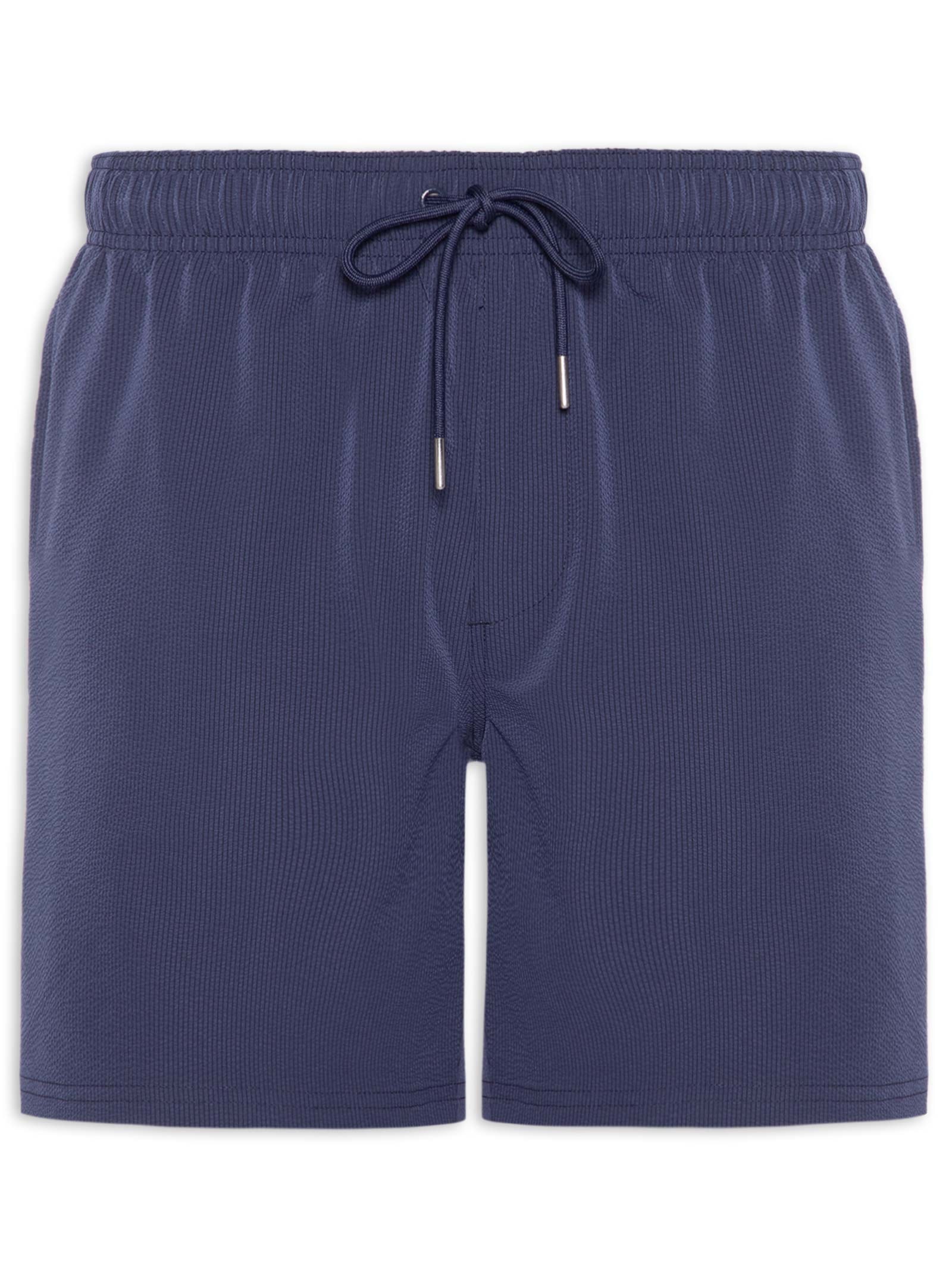 Short Masculino Beachwear Stretch Swim Azul Marinho Cotton On