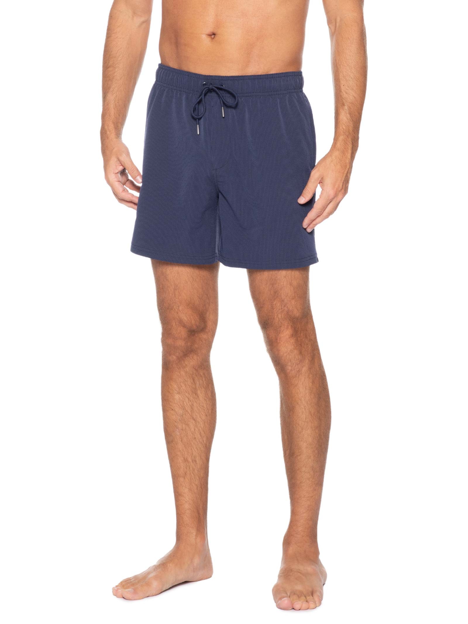 Short Masculino Beachwear Stretch Swim Azul Marinho Cotton On
