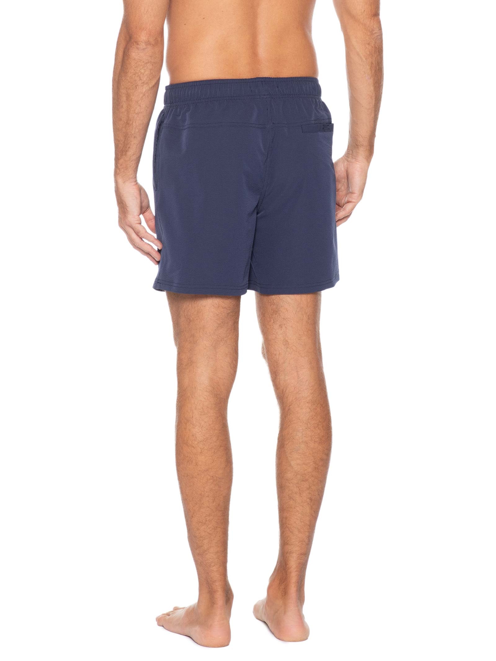 Short Masculino Beachwear Stretch Swim Azul Marinho Cotton On
