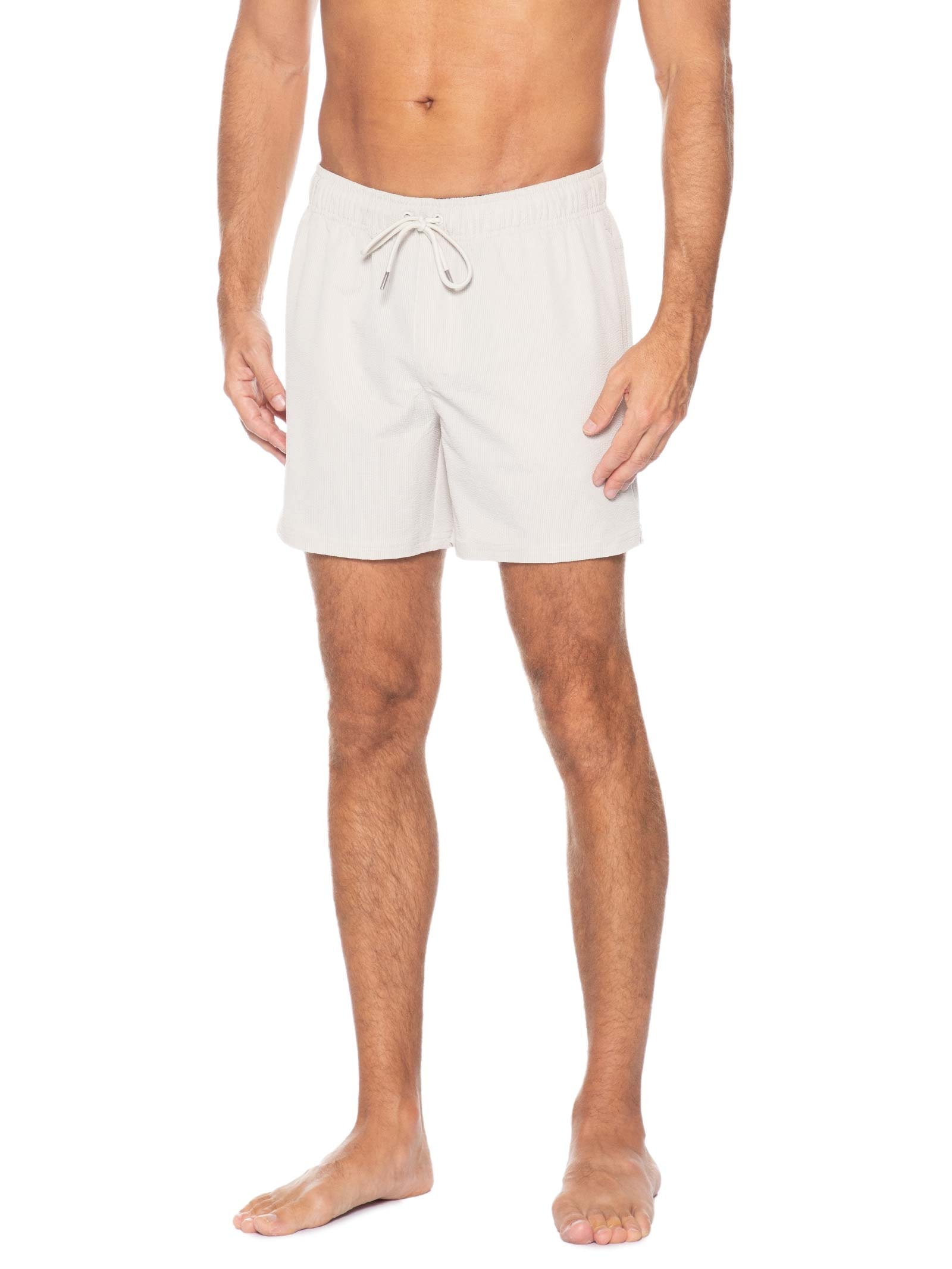 Short Masculino Beachwear Stretch Swim Branco Cotton On