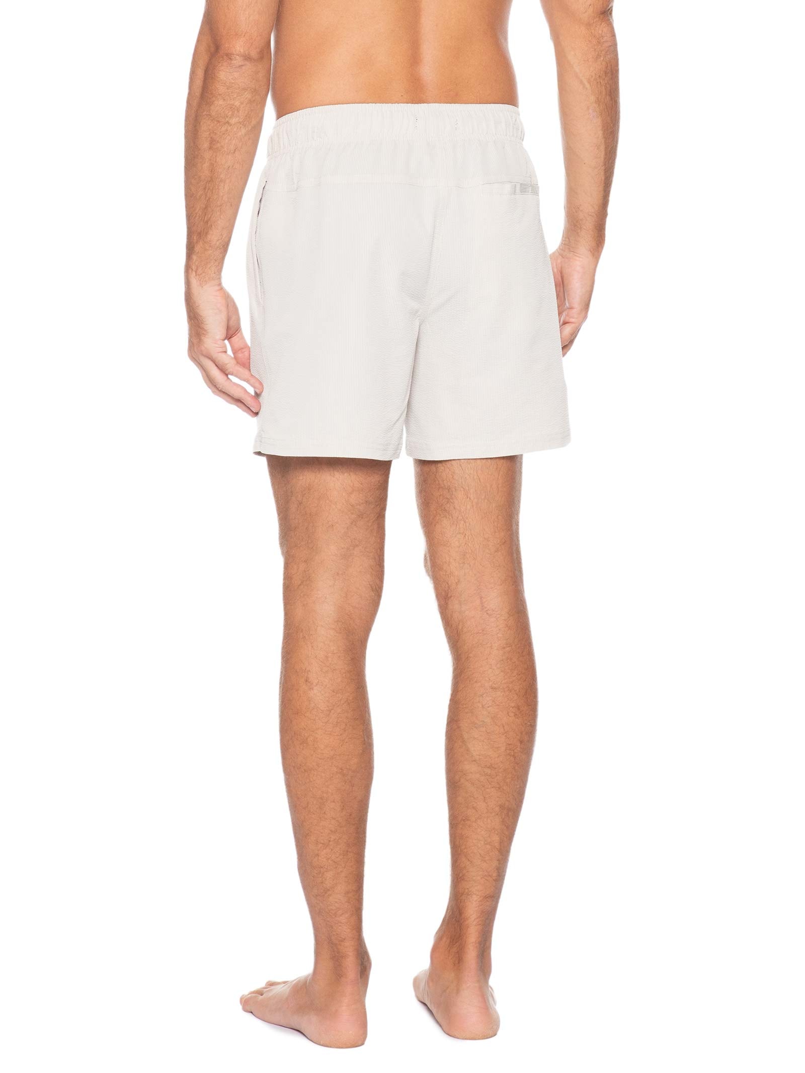 Short Masculino Beachwear Stretch Swim Branco Cotton On