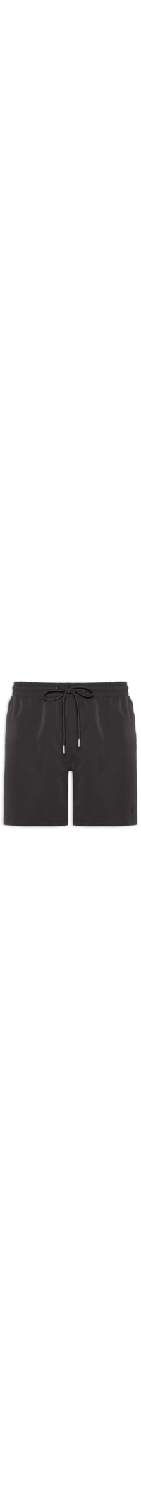Short Masculino Beachwear Stretch Swim - Preto