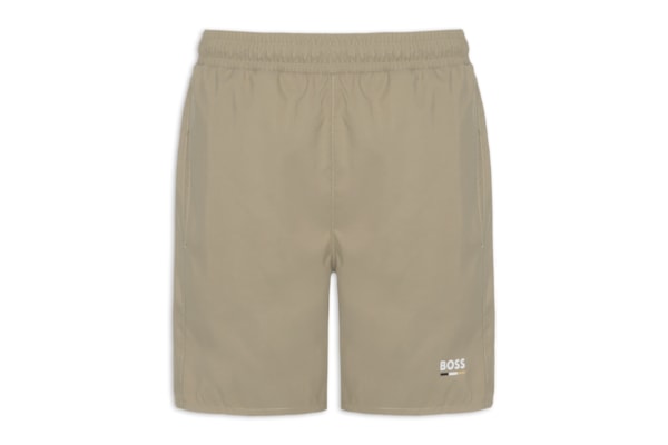 Short Masculino Beachwear Swordfish - Marrom