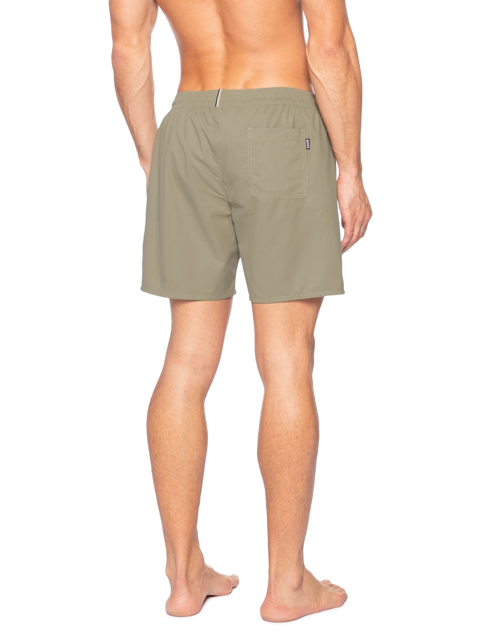 Short Masculino Beachwear Swordfish Marrom Boss