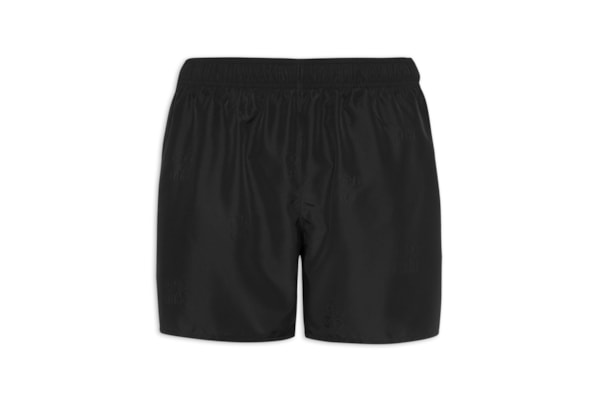 Short Masculino Beachwear Tonal Logo - Preto